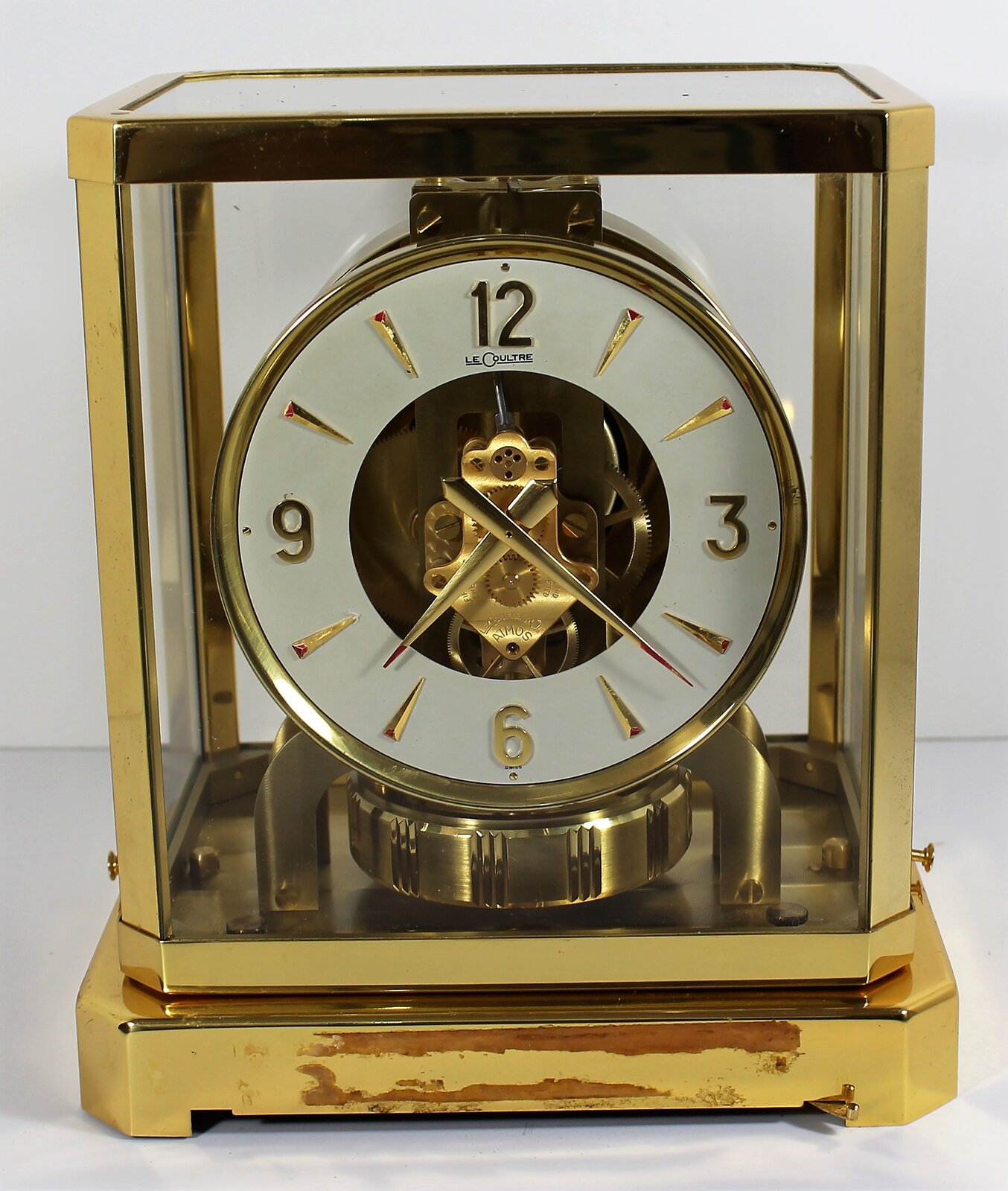 Antique LeCoultre Atmos Model 528-6 Clock — Antique Clocks Price Guide