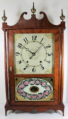 Antique Jeromes & Darrow pillar & scroll Clock