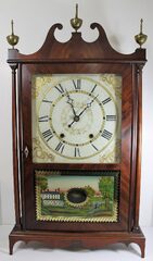 Antique Seth Thomas pillar & scroll Clock