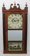 Antique Thayer reeded shelf clock Clock