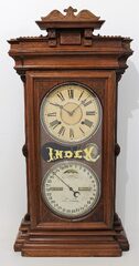 Antique Ithaca Large Index Clock