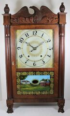 Antique Whiting C&S short drop Clock