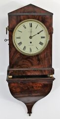 Antique Ballard bracket shelf w shelf Clock
