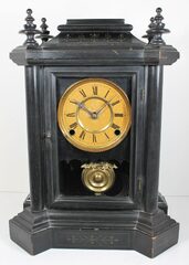 Antique Ingraham Domino Clock