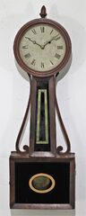 Antique unknown N Attlboro square bottom Clock