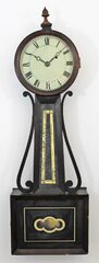Antique unknown N Attlboro square bottom Clock