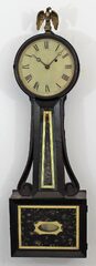Antique unknown N Attlboro square bottom Clock