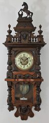 Antique Mauthe (FMS) Berliner wall open well Clock