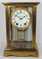 Antique Seth Thomas crystal regulator Clock