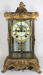 Antique Ansonia Zenith crystal regulator Clock