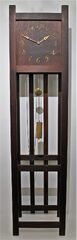 Antique Monitor Clock Works mission grandmother Clock