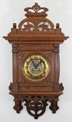 Antique Lenzkirch balcony Clock