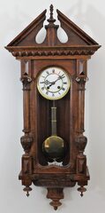 Antique Becker spring driven vienna Clock