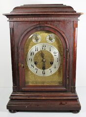 Antique Junghans bracket chime on rods Clock