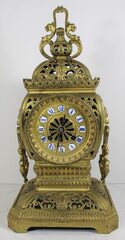 Antique Henri brass table clock Clock