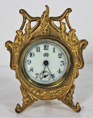 Antique Jennings Bros dresser clock Clock