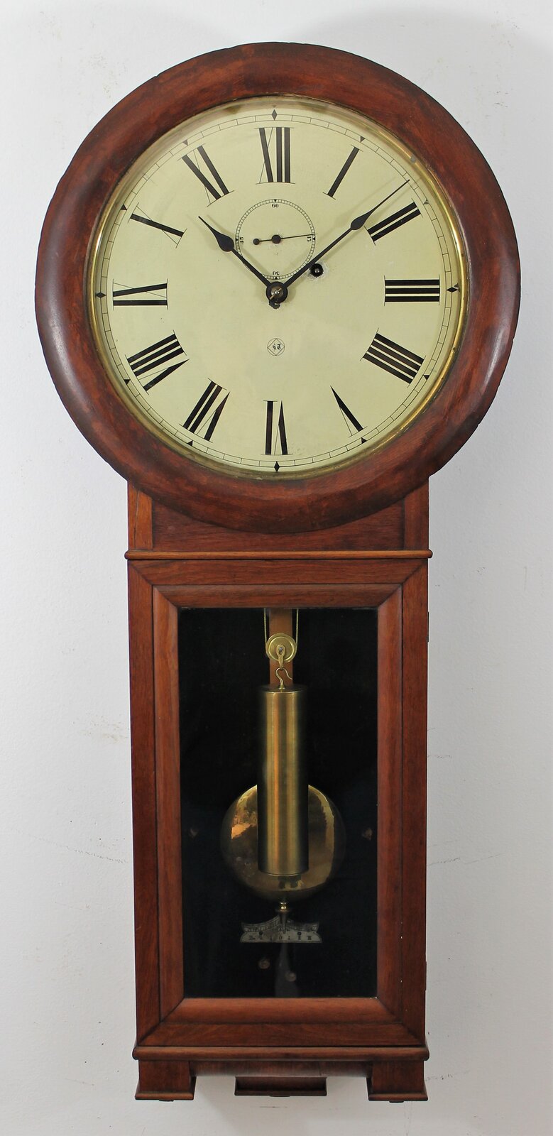 Antique Seth Thomas Regulator No. 2 walnut Clock — Antique Clocks Price Guide