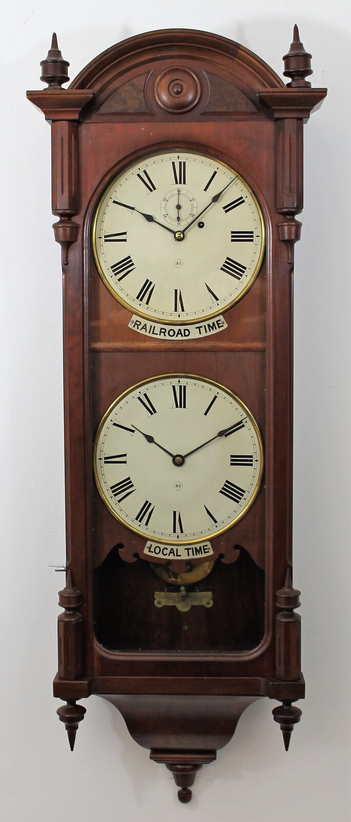 Antique Seth Thomas Regulator No. 6 Double Time Clock — Antique Clocks Price Guide