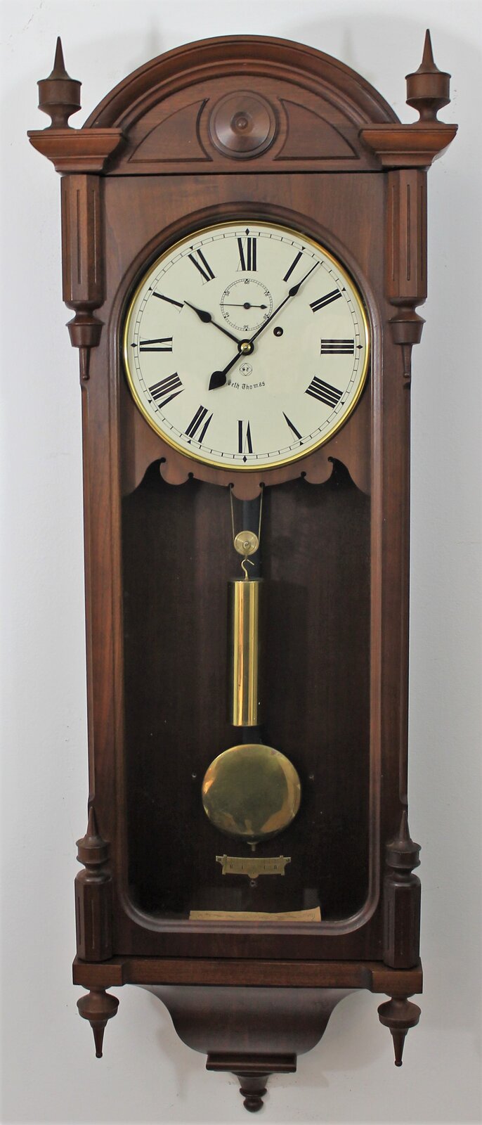 Antique Seth Thomas Regulator No. 6 REISSSUE Clock — Antique Clocks Price Guide