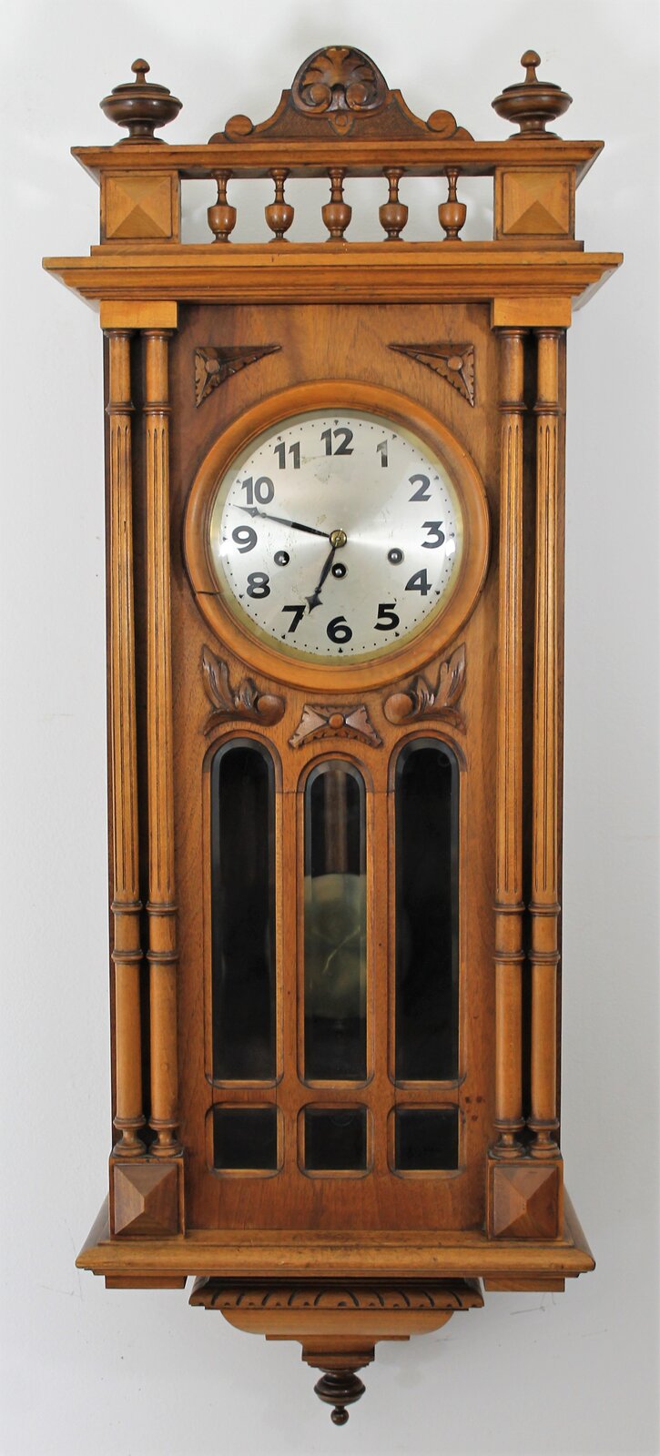 Antique Junghans box chime wall Clock — Antique Clocks Price Guide
