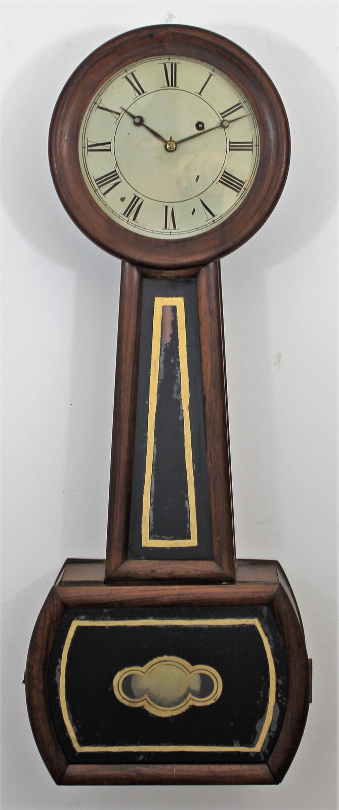 Antique unknown No. 5 banjo Clock — Antique Clocks Price Guide