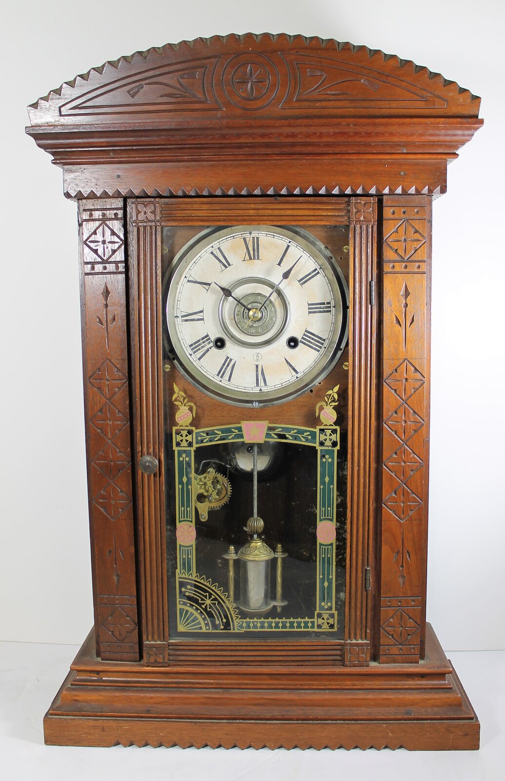 Antique New Haven Ganges Clock — Antique Clocks Price Guide