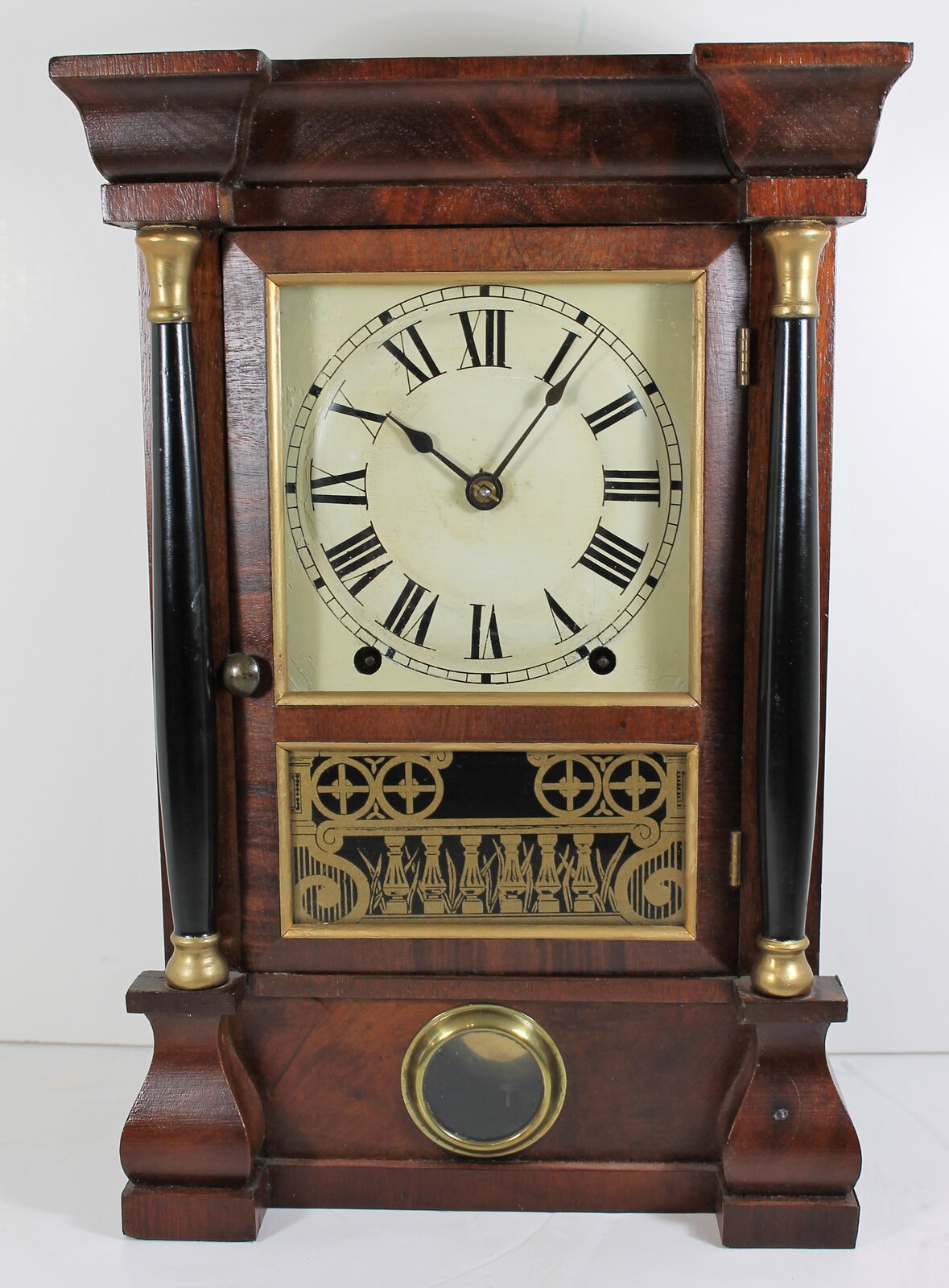 Antique Seth Thomas Column miniature (porthole) Clock — Antique Clocks Price Guide