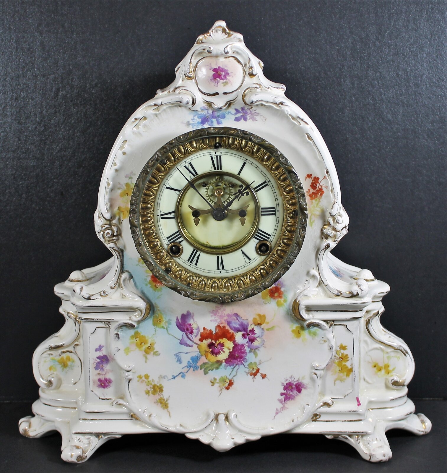 Antique Ansonia La Mancha Clock — Antique Clocks Price Guide