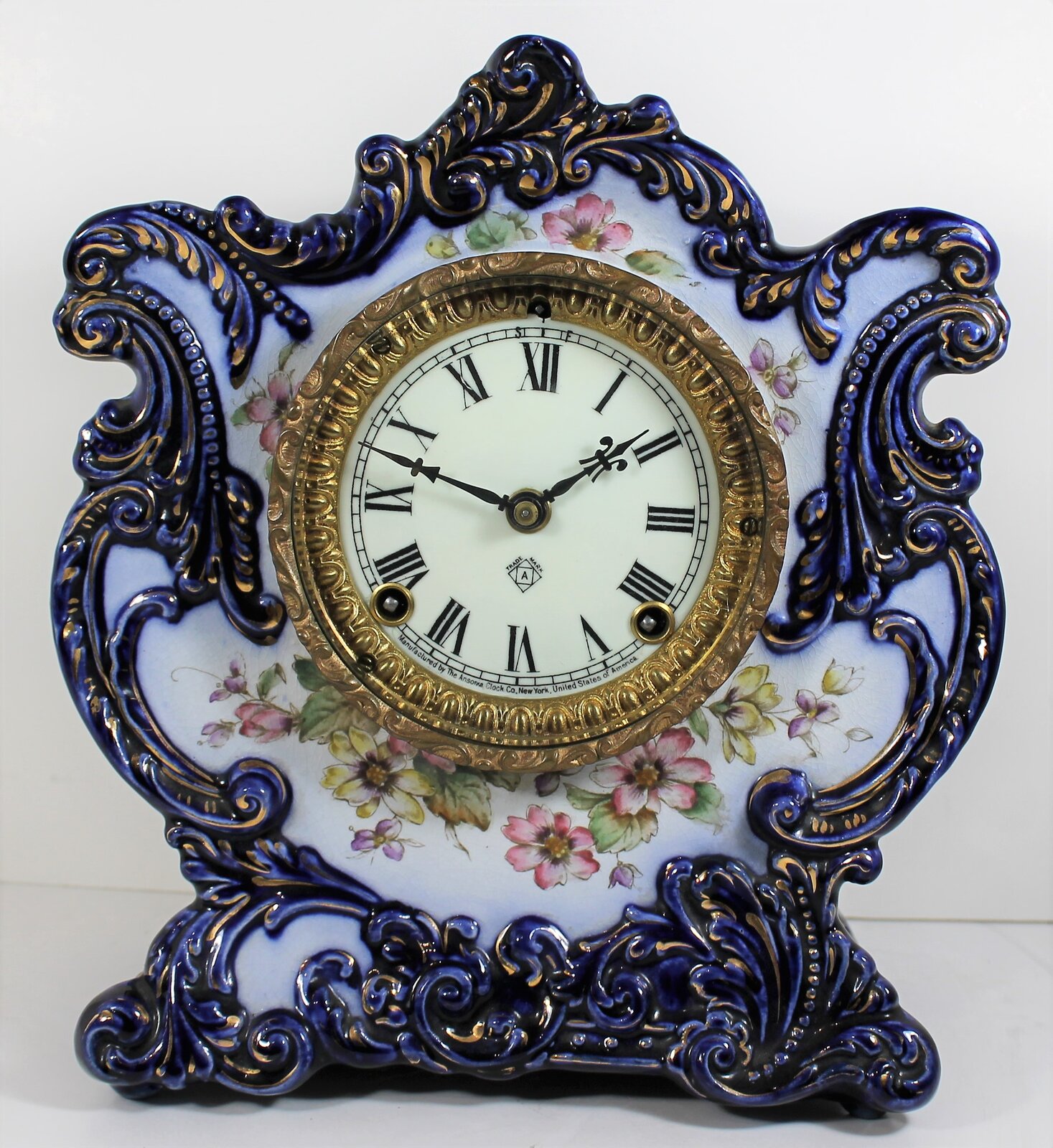 Antique Ansonia Winner Clock — Antique Clocks Price Guide
