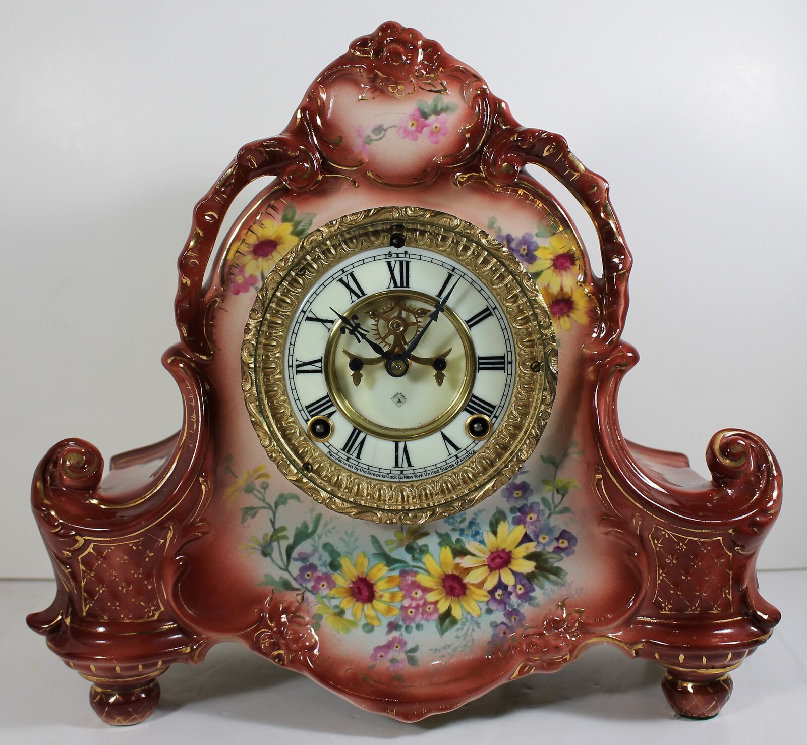 Antique Ansonia La Vera Clock — Antique Clocks Price Guide