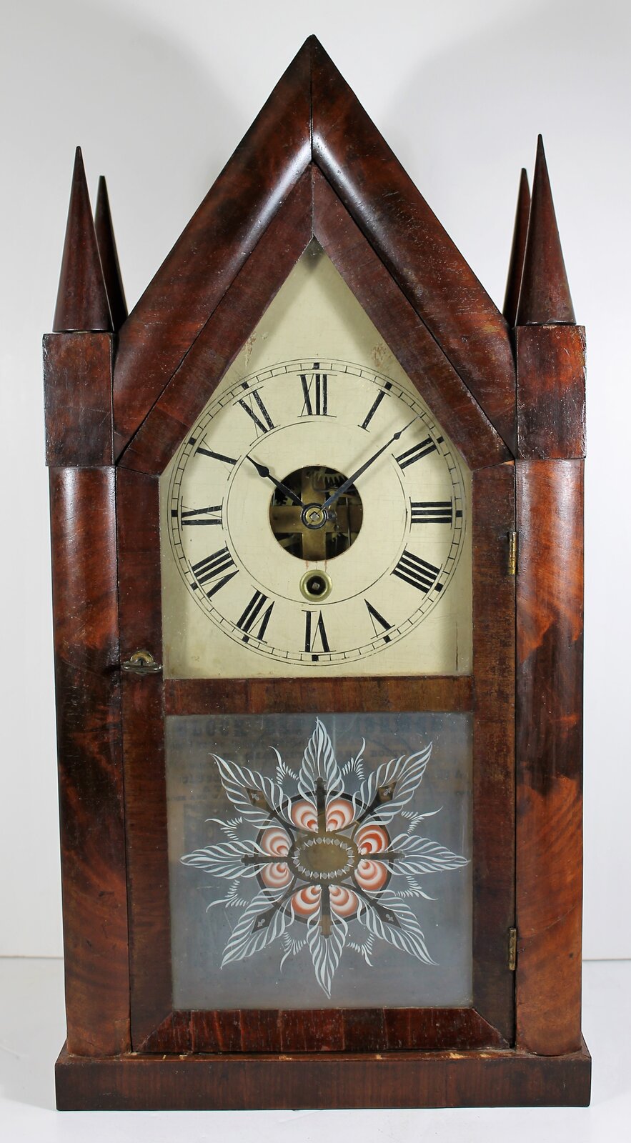 Antique Terry, SB steeple  double-wind Clock — Antique Clocks Price Guide