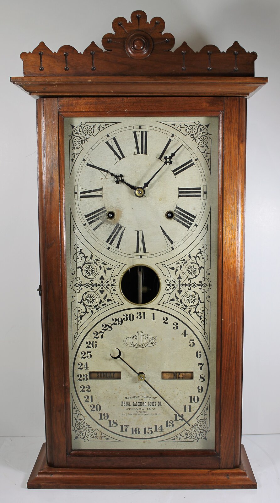 Antique Ithaca No. 14 Granger Clock — Antique Clocks Price Guide