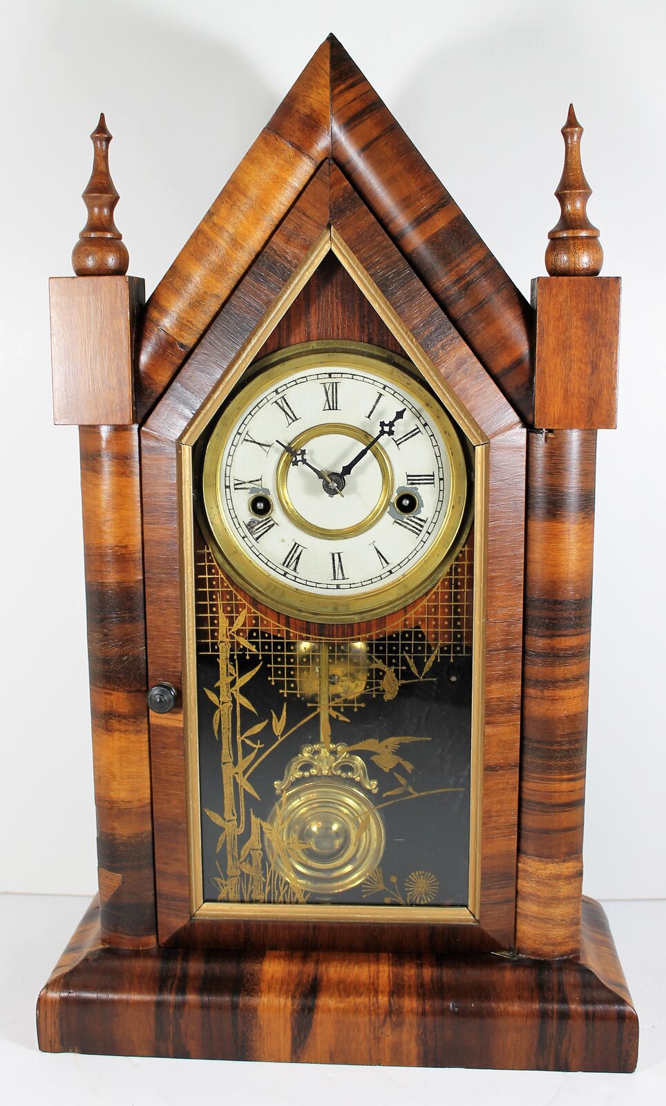 Antique Waterbury steeple Clock — Antique Clocks Price Guide