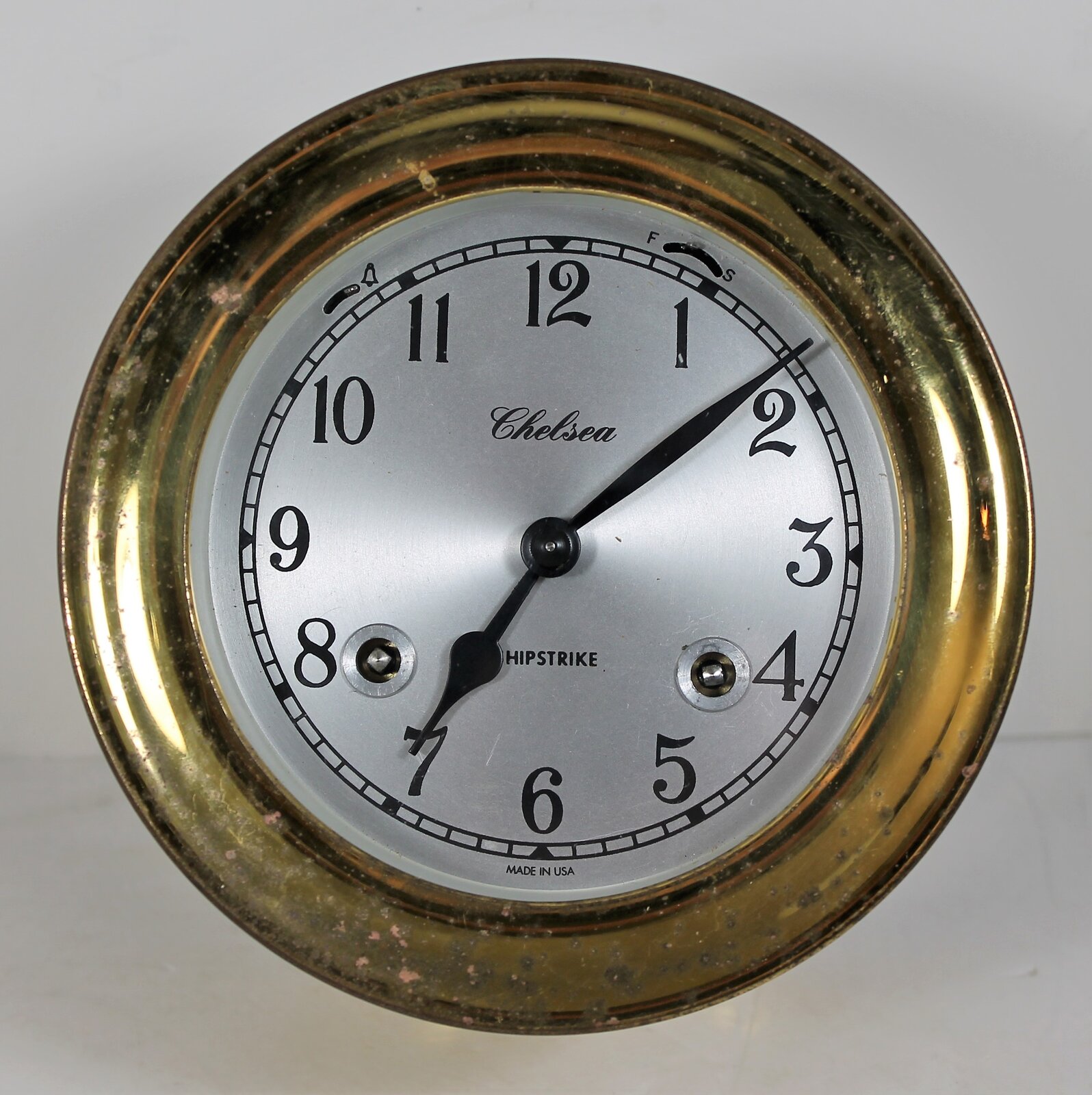 Antique Chelsea Ship's Bell Clock — Antique Clocks Price Guide