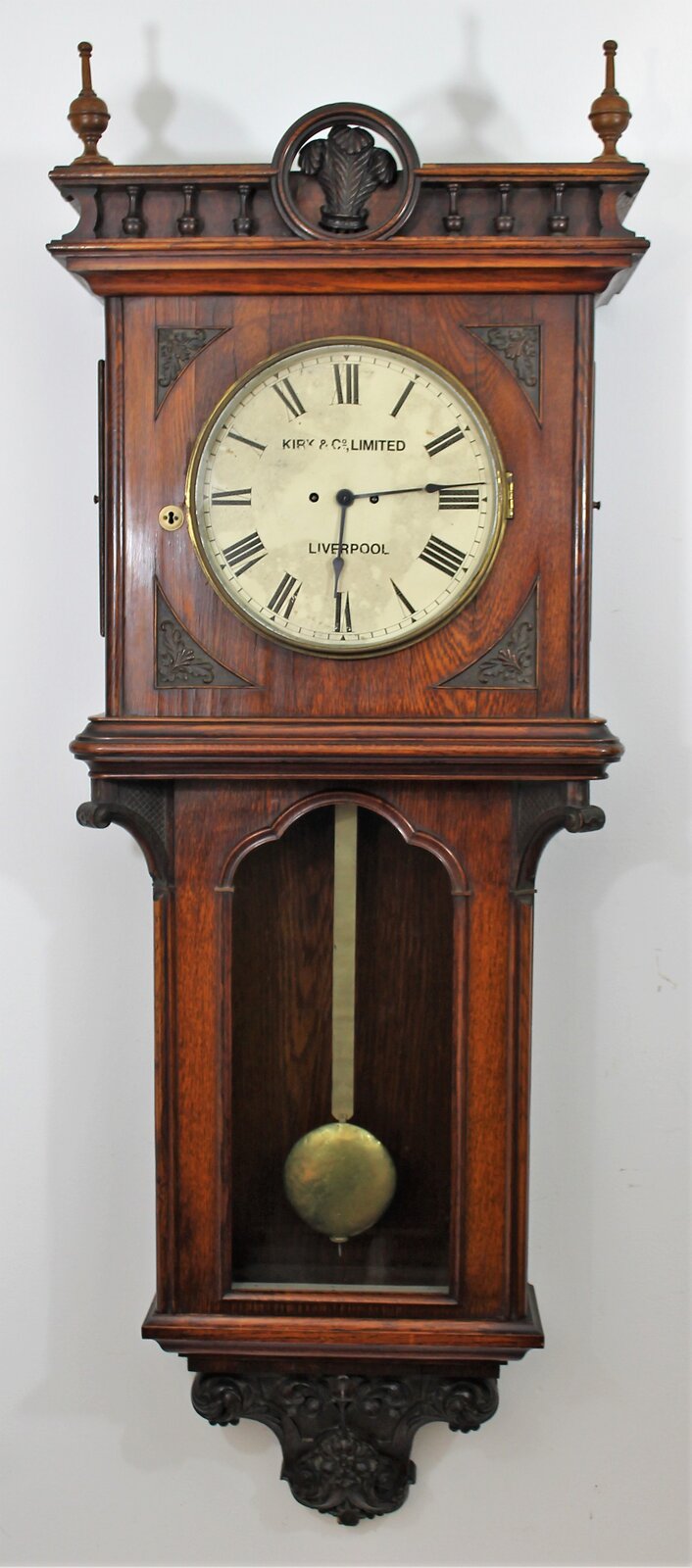 Antique English Tavern clock Clock — Antique Clocks Price Guide