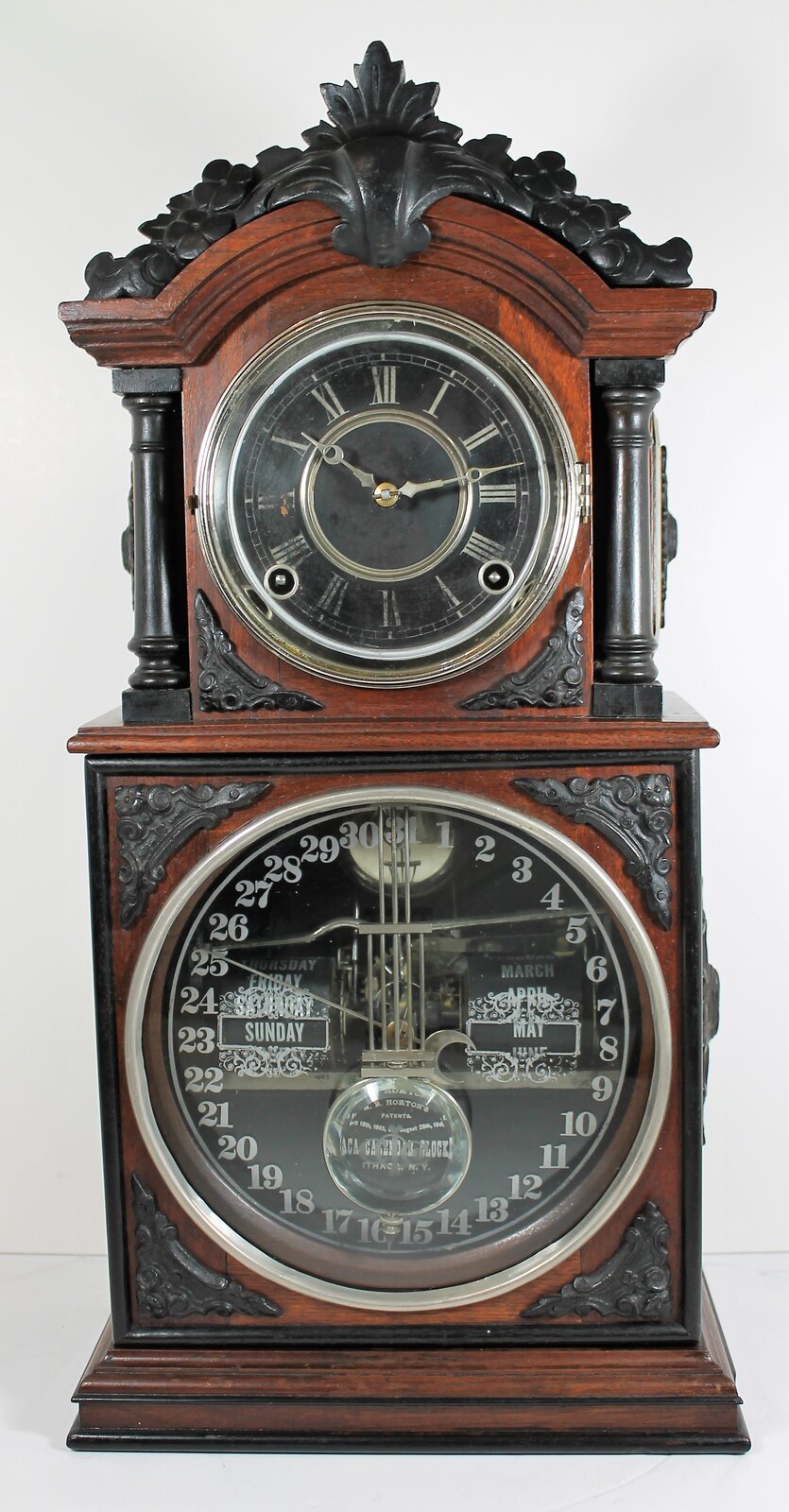 Antique Ithaca No. 3.5 Parlor Clock — Antique Clocks Price Guide