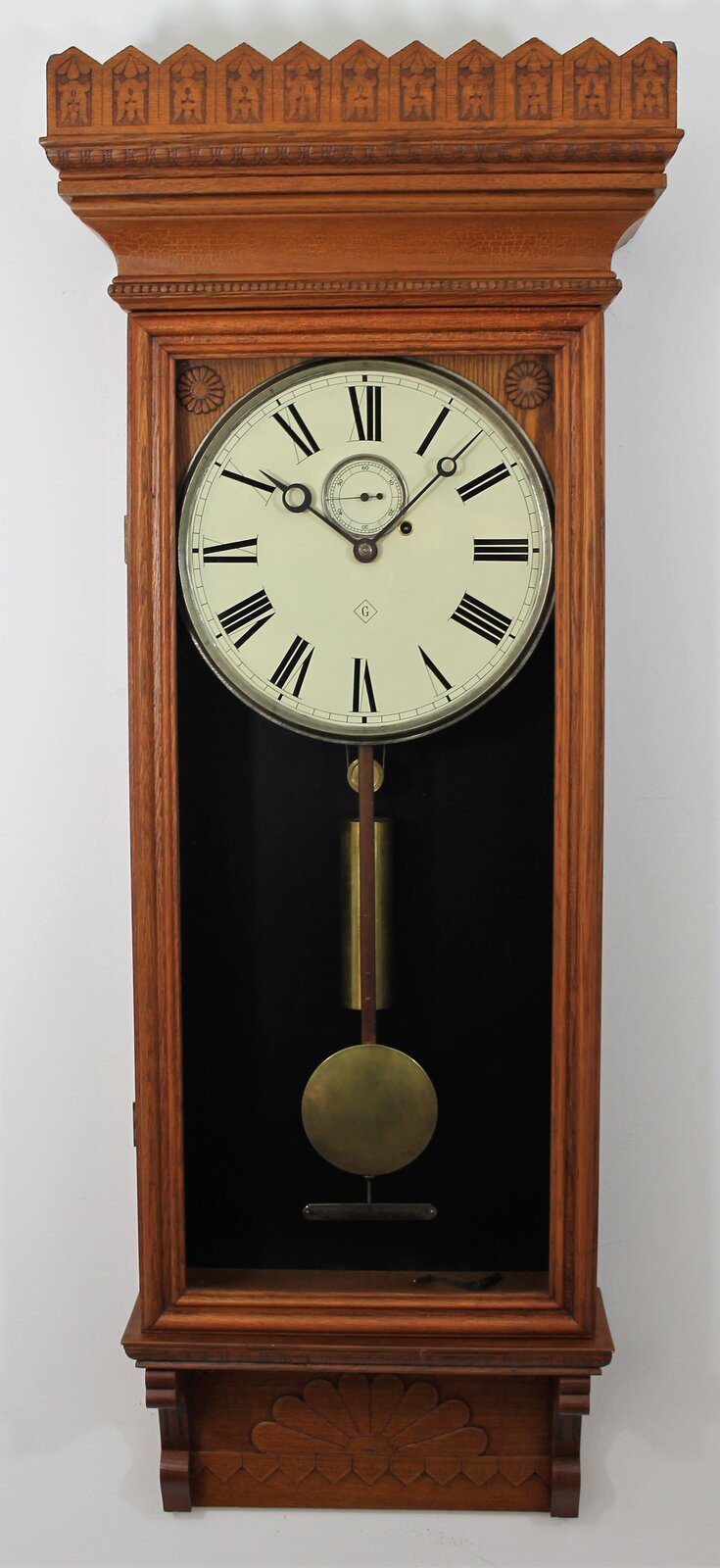Antique Gilbert Regulator No. 14 Clock — Antique Clocks Price Guide