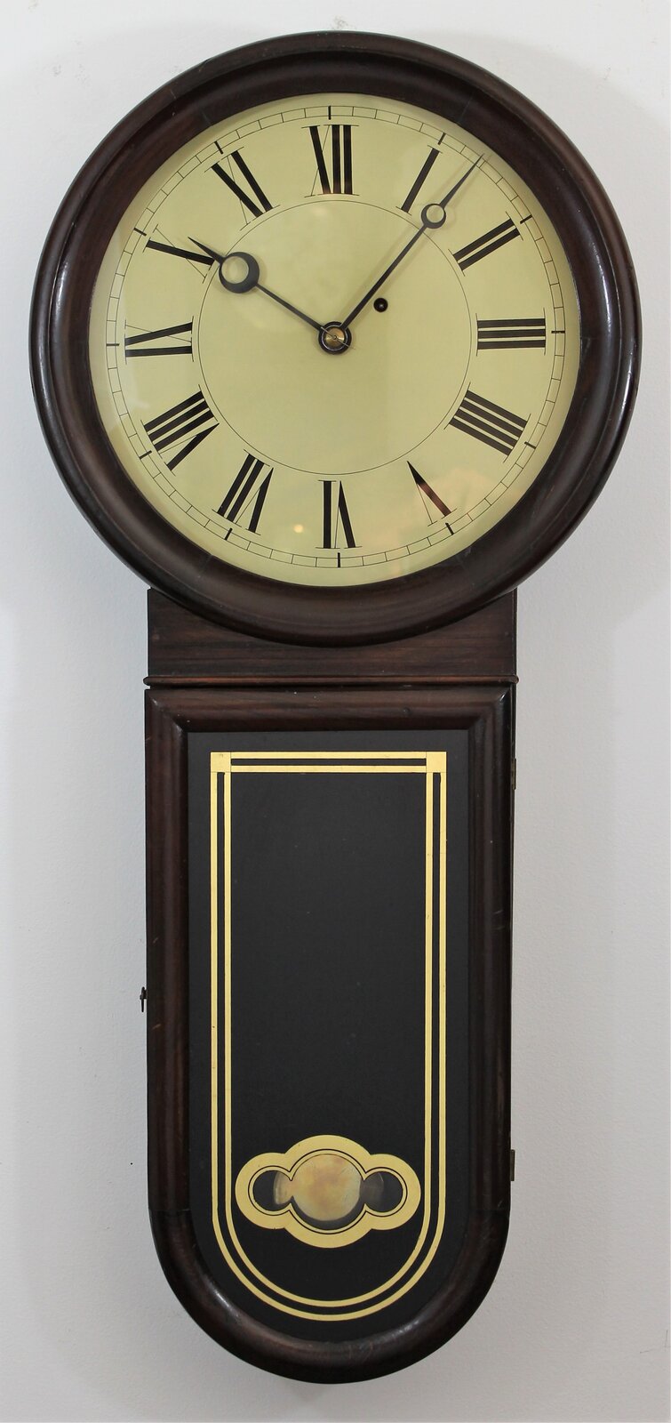 Antique Hatch keyhole banjo Clock — Antique Clocks Price Guide