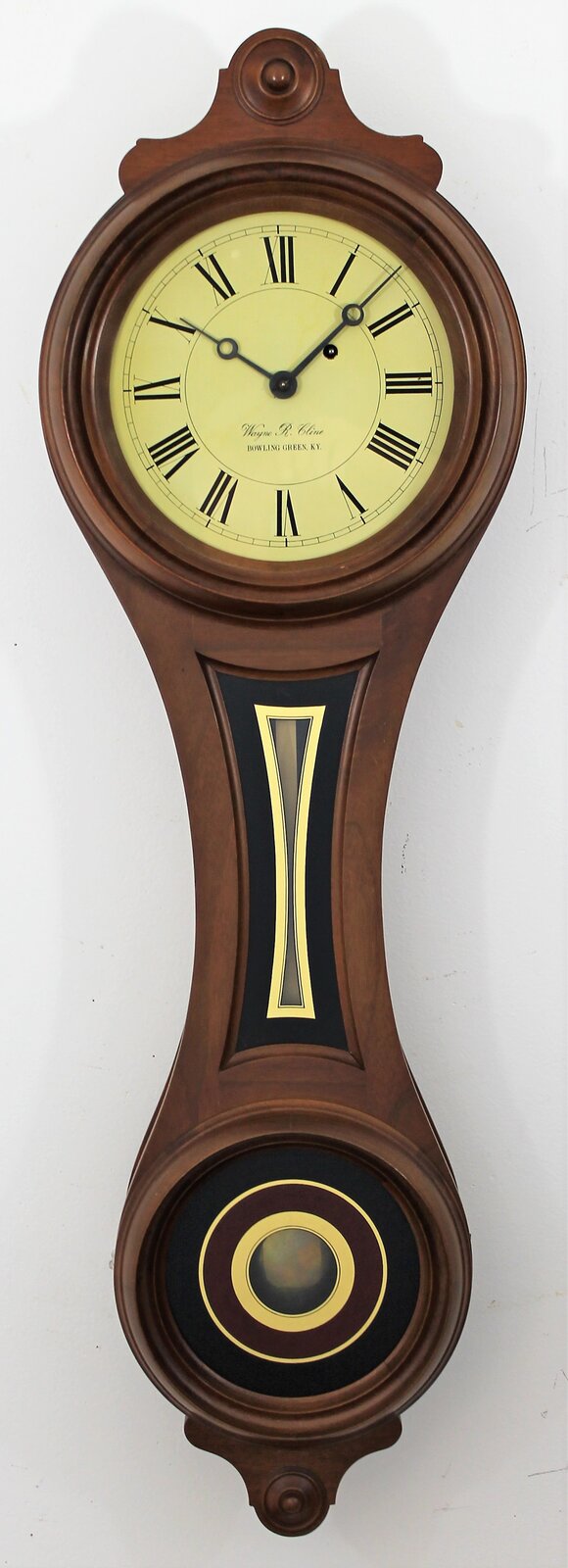 Antique Cline No. 10 Regulator Clock — Antique Clocks Price Guide