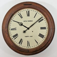 Antique Seth Thomas Arcade Clock