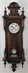 Antique German Altdeutsch spring-driven Vienna Clock