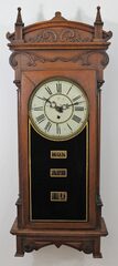 Antique Waterbury Peoria calendar Clock