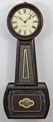 Antique Howard No. 5 banjo Clock