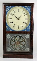 Antique Smith & Goodrich fusee box clock Clock