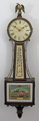 Antique Waltham No. 1500 banjo Clock
