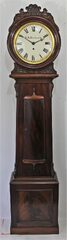 Antique Braithwaite Scottish drum head tall case Clock