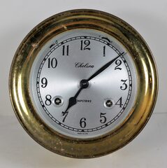 Antique Chelsea Ship's Bell Clock