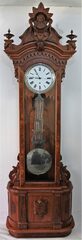 Antique Owen Regulator No. 3 standing Clock