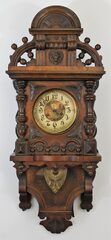 Antique Becker open well Vienna Clock