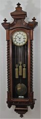 Antique Austrian 3 wt Vienna grand sonnerie Clock